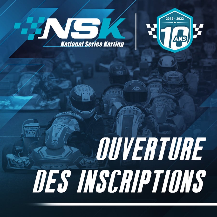 NSK - opening of entries for the 4 events 2022