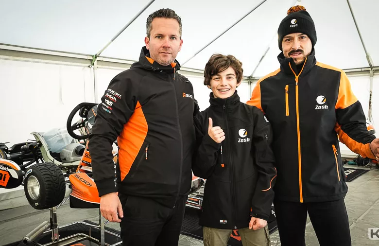 2023 : débuts internationaux pour Louis Cochet en OK-Junior
