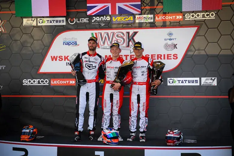 Très belles et surprenantes finales à la WSK Super Master Series à Sarno