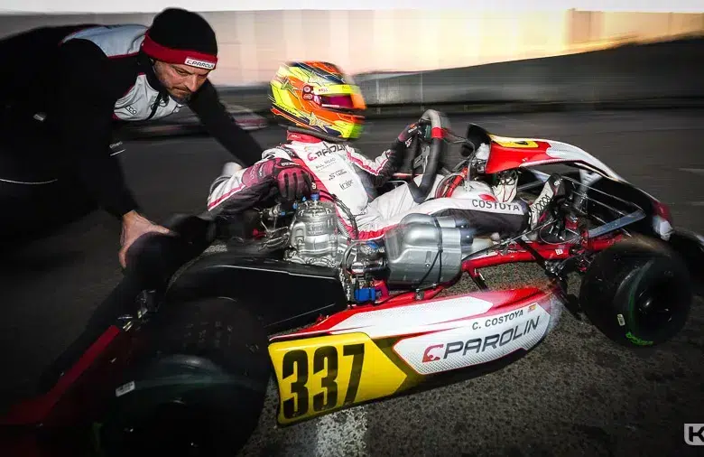 Costoya conquista il primo podio OK-Junior della stagione a Lonato