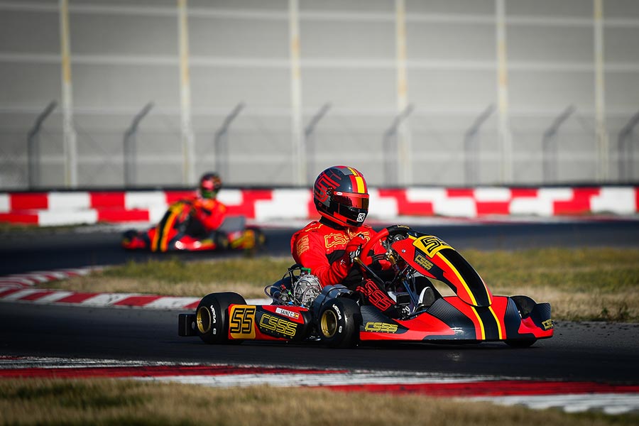 Carlos Sainz CS55 Racing Kart in Cremona