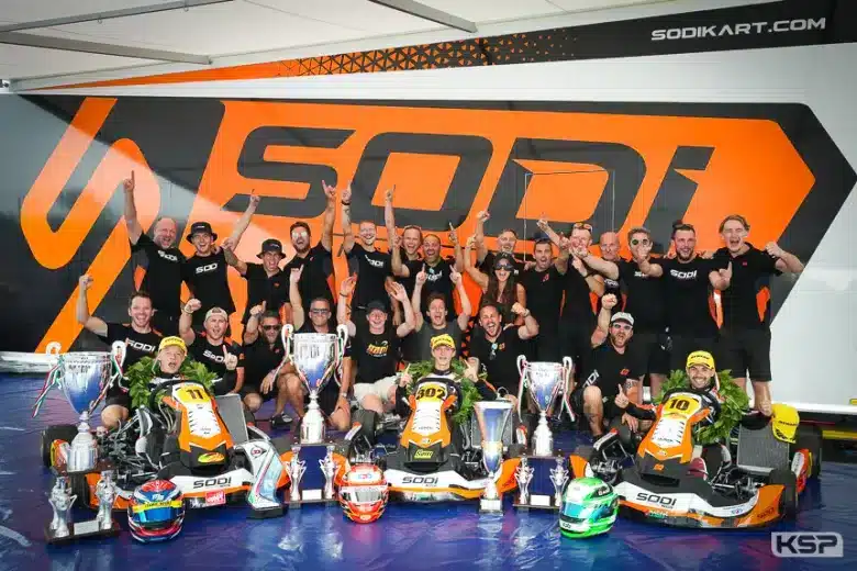 Nette domination en KZ2 et double podium en KZ