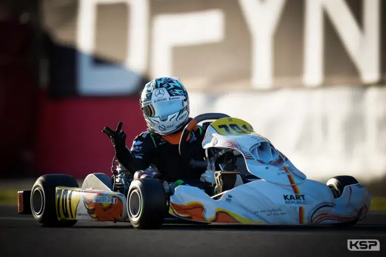 WSK Super Master Series : Niccolo Perico survole l’OK-N Junior