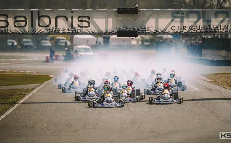 Junior Karting 2026 : lancement agité à Salbris