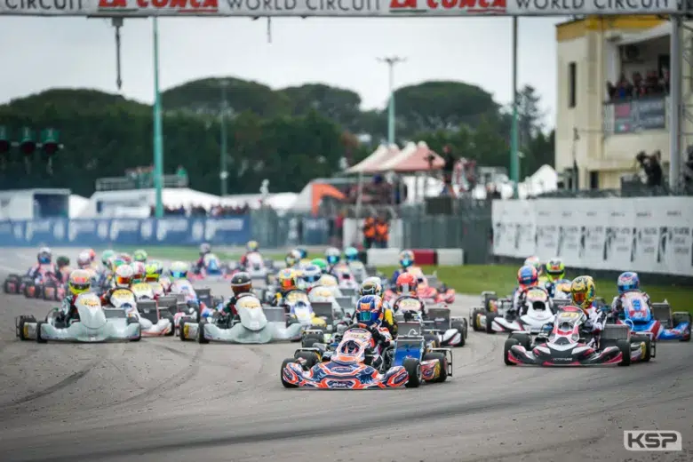 Championnat d’Europe FIA Karting – Miron Lorente s’assure la pole de la Finale en OK-Junior