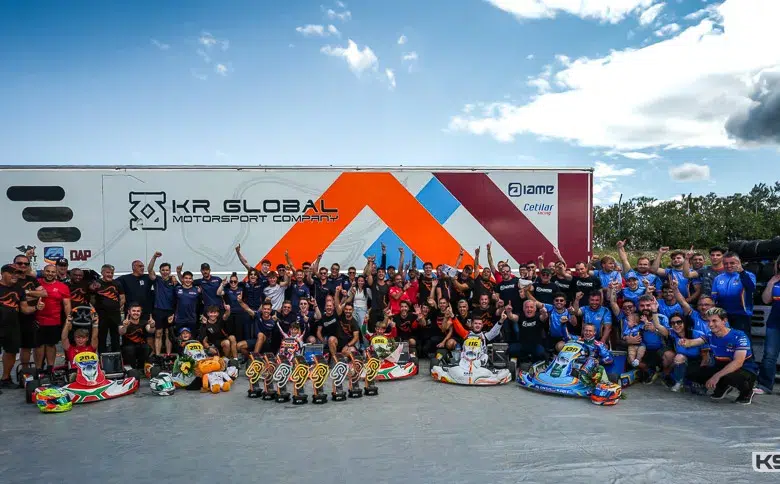 KR s’adjuge l’intégralité des podiums OK et Junior à Valencia