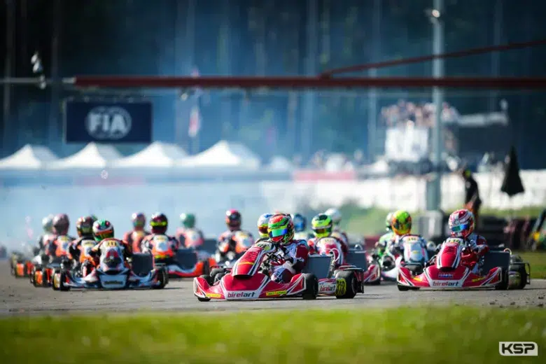 Championnat d’Europe FIA Karting : Blin prend les commandes en KZ2 à Genk