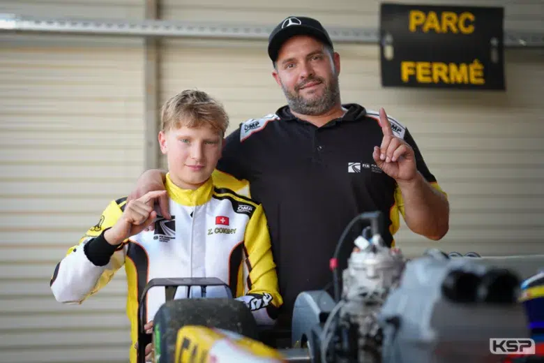 Trophée Académie Junior FIA Karting : Coigny décroche la pole pour la Suisse