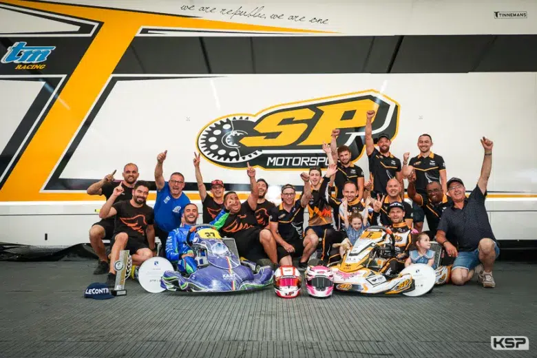 Une double pole position et un podium au Championnat d’Europe en Belgique