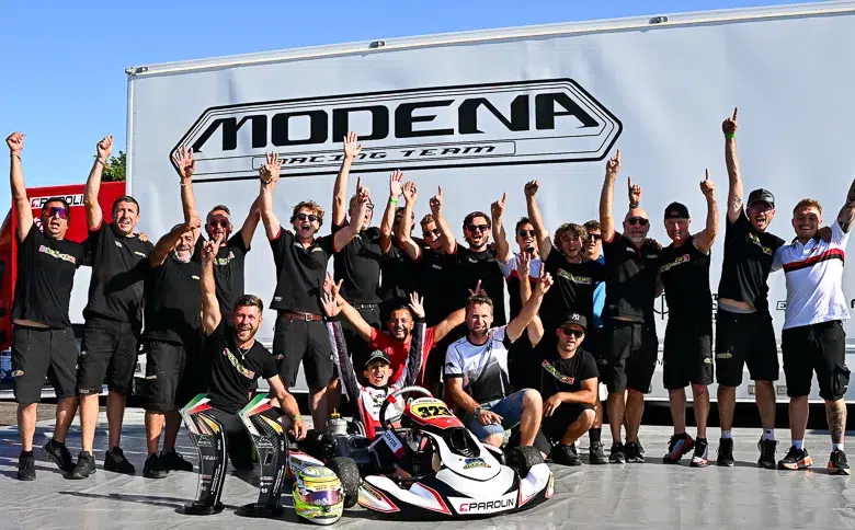 Domination sans partage pour Ioannis Kolovos et Modena Kart à La Conca