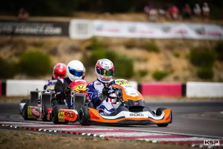 Le Moine en tête des manches Gentleman – Rotax ; Anthony Marc leader Master – Rotax